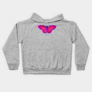 The Pink Butterfly Kids Hoodie